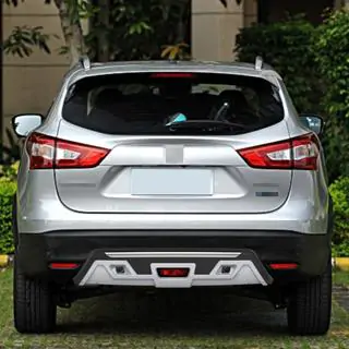 Передние и задние накладки V3 (пластик) Nissan Qashqai 2014-2021 гг. фото 4