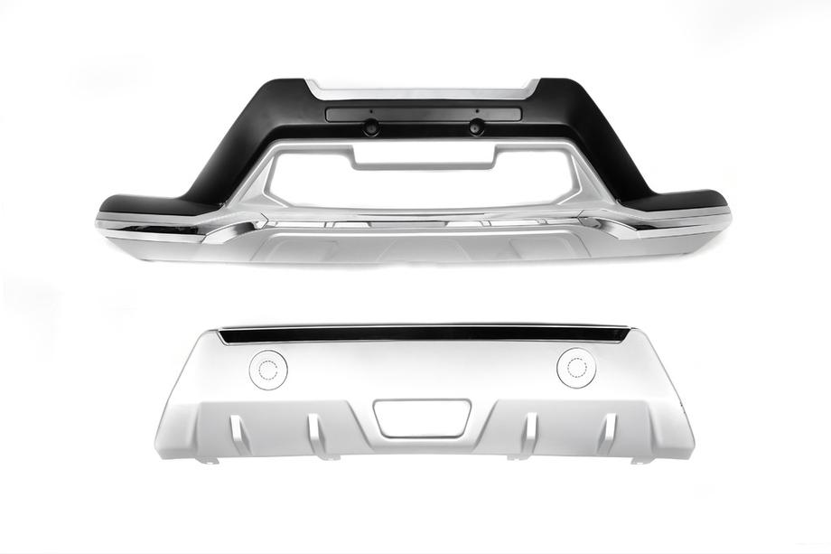 Nissan X-trail T32/Rogue 2014-2021 гг. Передняя и задняя накладка V3 (2014-2016) Image