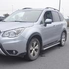 Subaru Forester 2013-2018 гг. Боковые Подножки Оригинал (2 шт, Алюминий) фото 3