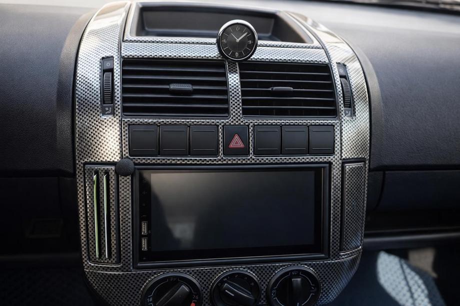 Volkswagen Polo 2001-2009 гг. Накладки на панель приборов (2005-2009) Алюминий Image
