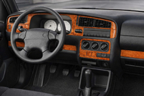 Volkswagen Vento 1992-1998 гг. Накладки на Панель Приборов Титан фото 1