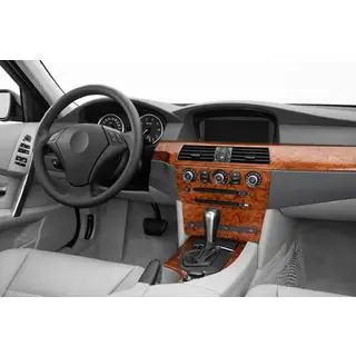 Накладки на панель Meric BMW 5 серия E60/E61 2003-2010 гг. фото 1