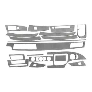 Накладки на панель Meric BMW 5 серия E60/E61 2003-2010 гг. фото 4