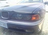 BMW 5 серия E39 1996-2003 гг. Реснички на фары (2 шт., черные) фото 3