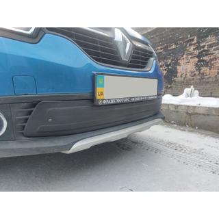 Зимняя нижняя накладка на решетку радиатора (2013-2015) Renault Logan MCV 2013-2022 гг. фото 3