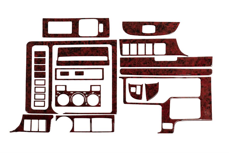 Toyota Land Cruiser 90 Prado 1996-2002 гг. Накладки на Панель Приборов Image