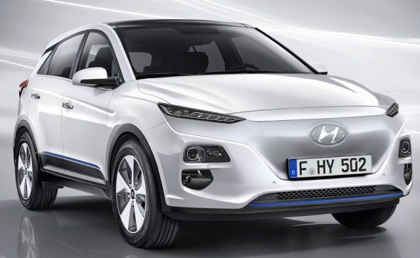 Hyundai представит электрическую версию кроссовера Kona
