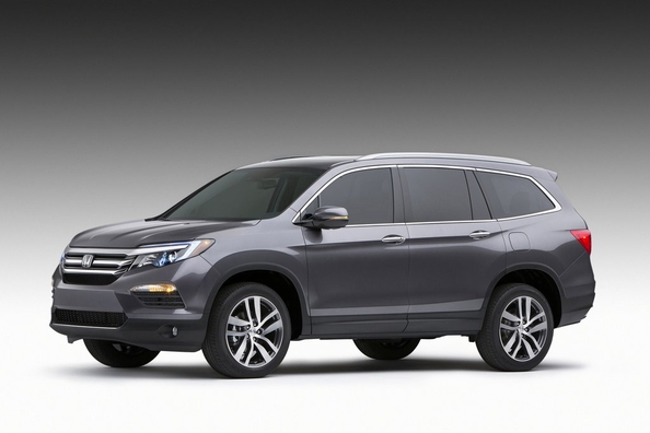 Обзор Honda Pilot третьего поколения