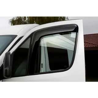 Клеевые ветровики (2 шт, HIC) Mercedes Sprinter W906 2006–2018 гг. фото 1