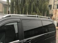 Mercedes Viano 2004-2014 гг. Серые рейлинги Skyport (цельнометаллические) фото 5