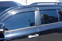 Lexus GX460 2009-2023 гг. Ветровики 11 см (4 шт, HIC) фото 7