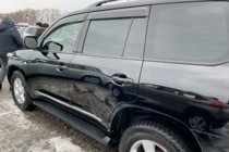 Lexus GX460 2009-2023 гг. Ветровики 11 см (4 шт, HIC) фото 16