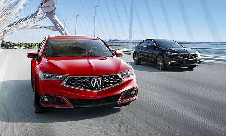 Обновленный премиальный седан Acura TLX