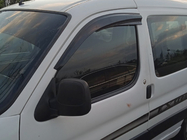 Citroen Berlingo 1996-2008 гг. Ветровики на окна (2 шт., Sunplex Sport) фото 3