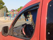 Citroen Berlingo 1996-2008 гг. Ветровики на окна (2 шт., Sunplex Sport) фото 8