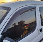 Peugeot Partner 1996-2008 гг. Ветровики на окна (2 шт., Sunplex Sport) фото 5