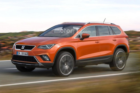 Появились первые фото нового флагманского кроссовера SEAT фото 1