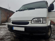 Ford Transit 1991-2000 гг. Зимняя решетка Глянцевая фото 2
