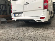 Mercedes Sprinter W906 2006–2018 гг. Накладка на задний бампер V2 (грунт под покраску) фото 3