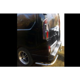 Задние уголки (2 шт., нержавейка) Fiat Talento 2016- гг. фото 2
