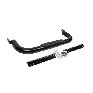 Задняя защита Omsa (черная) Volkswagen Amarok 2010-2022 гг. фото 4