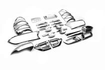 Ford Ranger 2011–2022 гг. Комплект накладок 2015+ (Хром ABS) фото 5