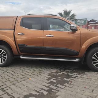 Молдинги дверей (4 шт, ABS) Nissan Navara/NP300 2016- гг. фото 3
