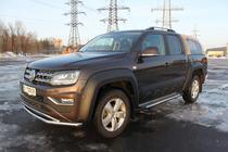 Volkswagen Amarok 2010-2022 гг. Молдинги на двери OmsaLine (6 шт, ABS) фото 3