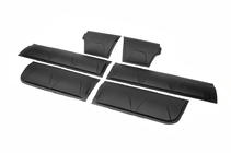 Volkswagen Amarok 2010-2022 гг. Молдинги на двери OmsaLine (6 шт, ABS) фото 13