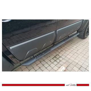 Молдинги на двери OmsaLine (6 шт, ABS) Volkswagen Amarok 2010-2022 гг. фото 2