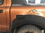 Ford Ranger 2011–2022 гг. Расширители колесных арок (на болтах) фото 8
