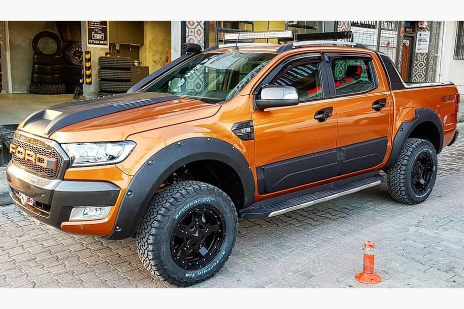 Ford Ranger 2011–2022 гг. Расширители колесных арок (на болтах) Фото 10
