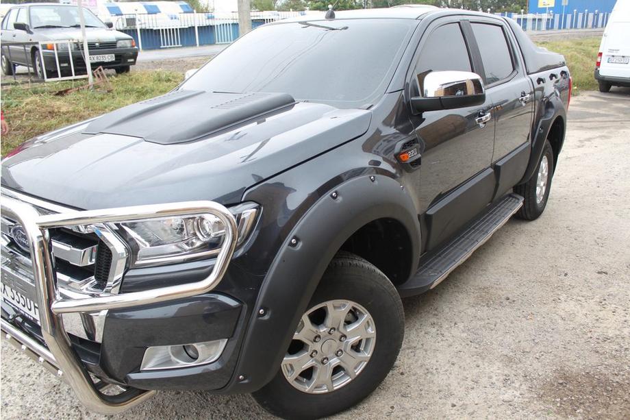 Ford Ranger 2011–2022 гг. Расширители колесных арок (на болтах) Фото 11