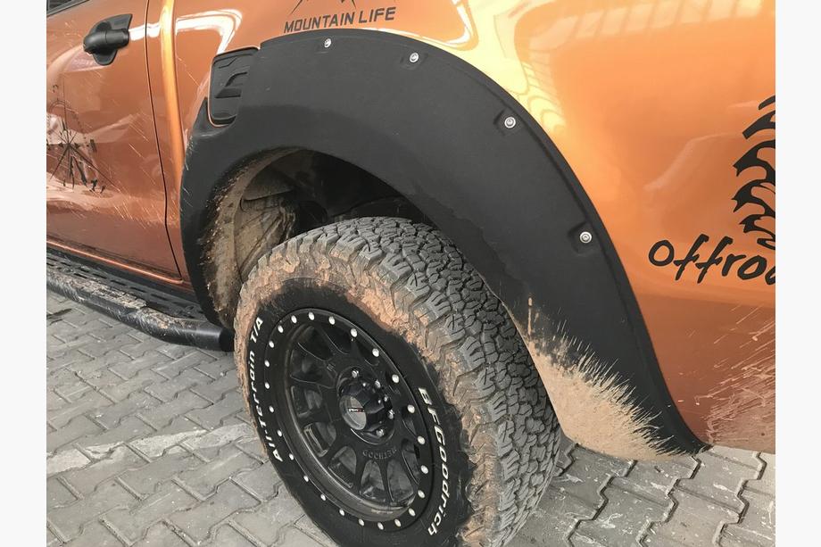 Ford Ranger 2011–2022 гг. Расширители колесных арок (на болтах) Фото 7