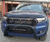 Ford Ranger 2011–2022 гг. Передняя решетка с LED V2 фото 5