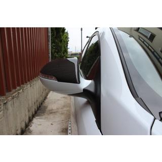 Накладки на Зеркала (2 шт., Карбон) Kia Sportage 2010-2015 гг. фото 3