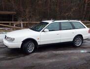 Audi A6 C4 1994–1997 гг. Расширители арок (4 шт, черные) Металл фото 1