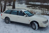 Audi A6 C4 1994–1997 гг. Расширители арок (4 шт, черные) Металл фото 2