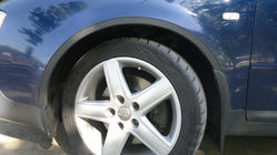 Audi A6 C5 1997-2001 гг. Расширители арок (4 шт, черные) фото 2