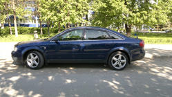 Audi A6 C5 2001-2004 гг. Расширители арок (4 шт, черные) фото 2