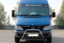 Mercedes Sprinter W901/902/903/904/905 1995–2006 гг. Кенгурятник WT004 (нержавейка) 1995-2000 фото 1