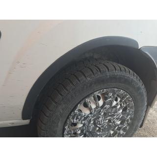 Расширители арок (4 шт, черные) Fiat Doblo I 2005-2010 гг. фото 4