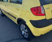 Hyundai Getz 2002- гг. Накладки на арки ABS (4шт, 5D, черные) фото 4
