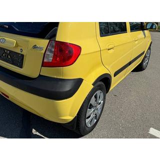 Накладки на арки ABS (4шт, 5D, черные) Hyundai Getz 2002- гг. фото 3