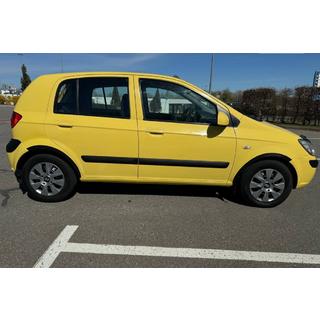 Накладки на арки ABS (4шт, 5D, черные) Hyundai Getz 2002- гг. фото 1