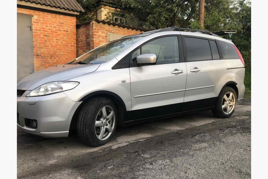 Mazda 5 2005-2009 гг. Расширители арок (4 шт, черные) Image