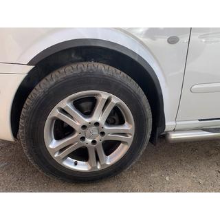 Расширители арок (4 шт, черные) Mercedes Vito W639 2004-2014 гг. фото 3