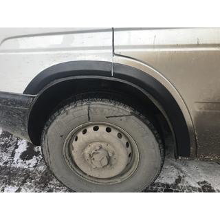 Расширители арок (6 шт, черные) Mercedes Sprinter W901/902/903/904/905 1995–2006 гг. фото 4