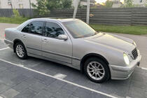 Mercedes E-class W210 1995-2002 гг. Расширители арок (4 шт, черные) фото 1