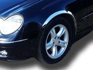 Mercedes CLK W208 1997-2002 гг. Накладки на арки (4 шт, нержавейка) фото 9